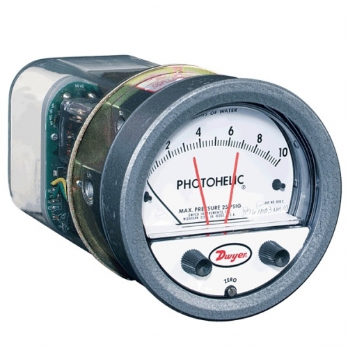 Series A3000 Photohelic Pressure Switch/Gage